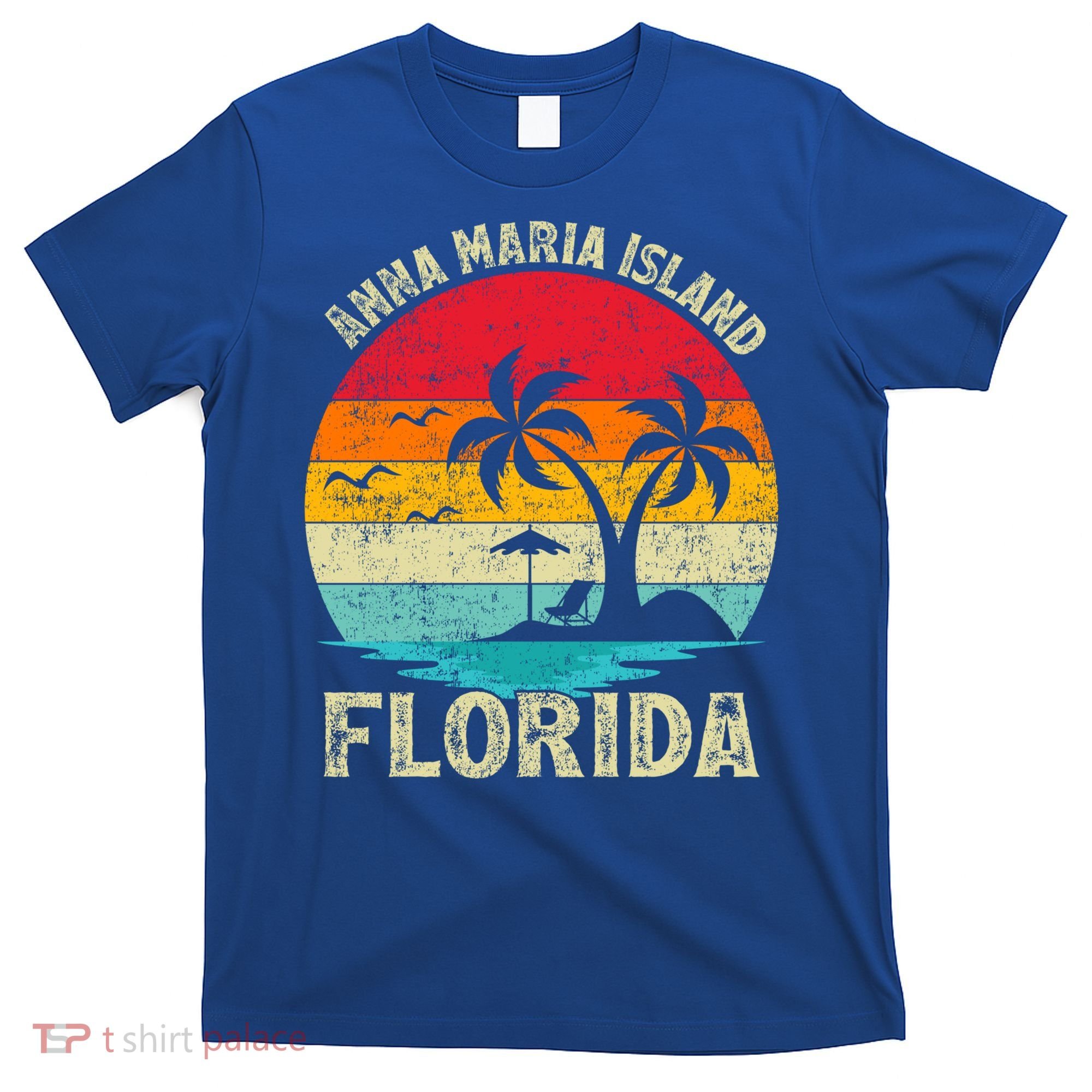 Family Vacation Vintage Retro Florida Anna Maria Island Gift T-Shirt