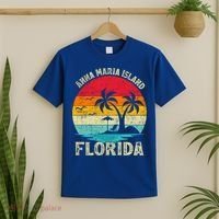 Family Vacation Vintage Retro Florida Anna Maria Island Gift T-Shirt thumb 2