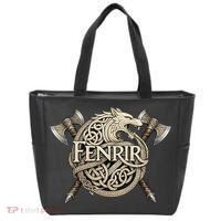 Fenrir Viking Wolf Norse Knotwork Mythology  Tote Bag thumb 0