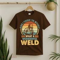 Funny Vintage What A Wonderful Weld T-Shirt thumb 2