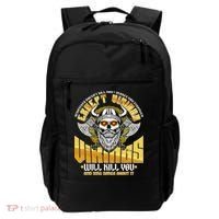 Funny Vikings Will Kill You And Sing Songs About It Backpack thumb 0