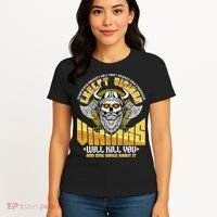 Funny Vikings Will Kill You And Sing Songs About It Women's T-Shirt thumb 4