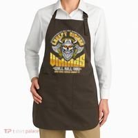 Funny Vikings Will Kill You And Sing Songs About It Apron thumb 2
