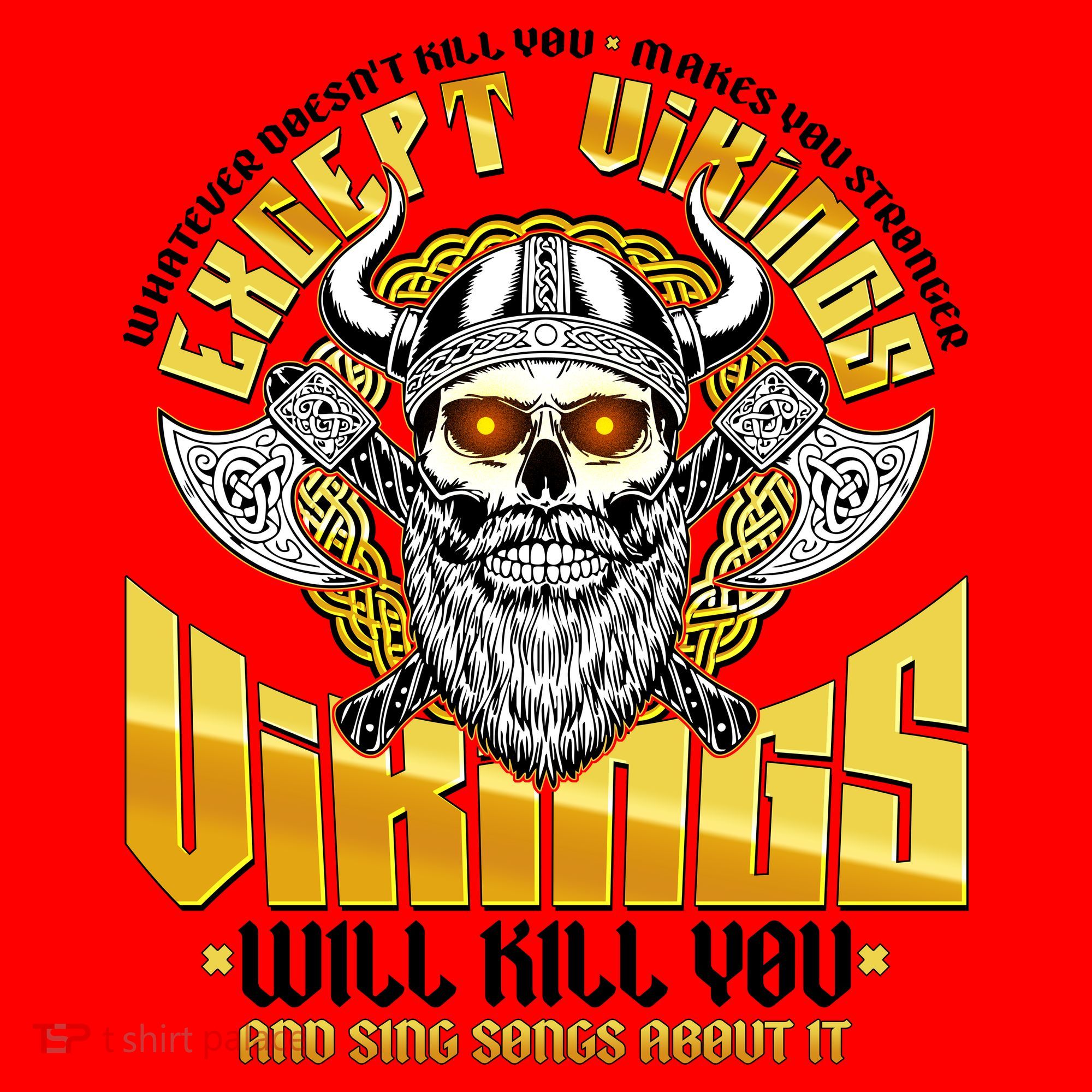 Funny Vikings Will Kill You And Sing Songs About It Santa Hat