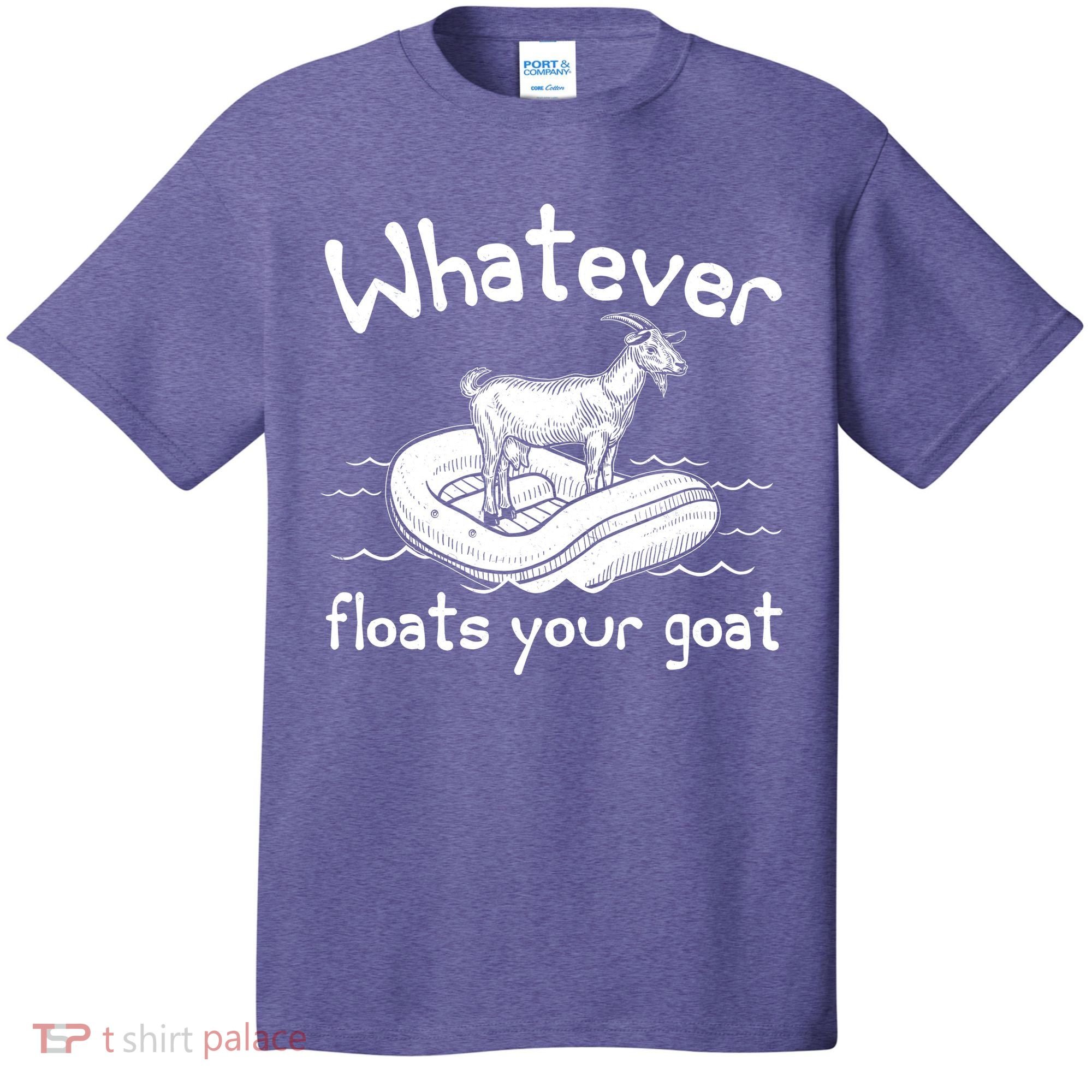 Funny Vintage Whatever Floats Your Goat T-Shirt