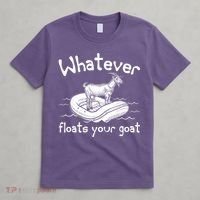 Funny Vintage Whatever Floats Your Goat T-Shirt thumb 4