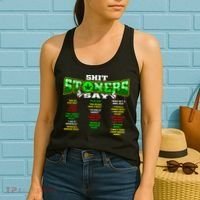 Funny Weed 420 Pot Smoker Stoner Humor Cannabis Gift Women's Tank Top thumb 2