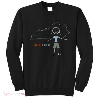 Funny Wos 606 Area Code Ky Kentucky Souvenir Sweatshirt