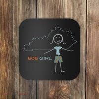 Funny Wos 606 Area Code Ky Kentucky Souvenir Coaster thumb 0