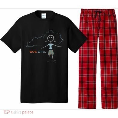 Funny Wos 606 Area Code Ky Kentucky Souvenir Pajama Set