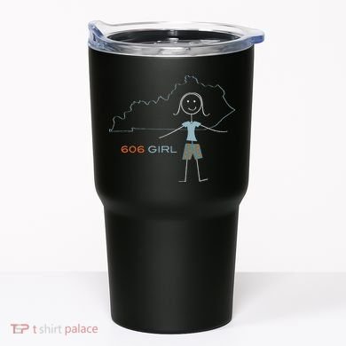 Funny Wos 606 Area Code Ky Kentucky Souvenir Tumbler