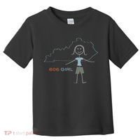 Funny Wos 606 Area Code Ky Kentucky Souvenir Toddler T-Shirt thumb 0