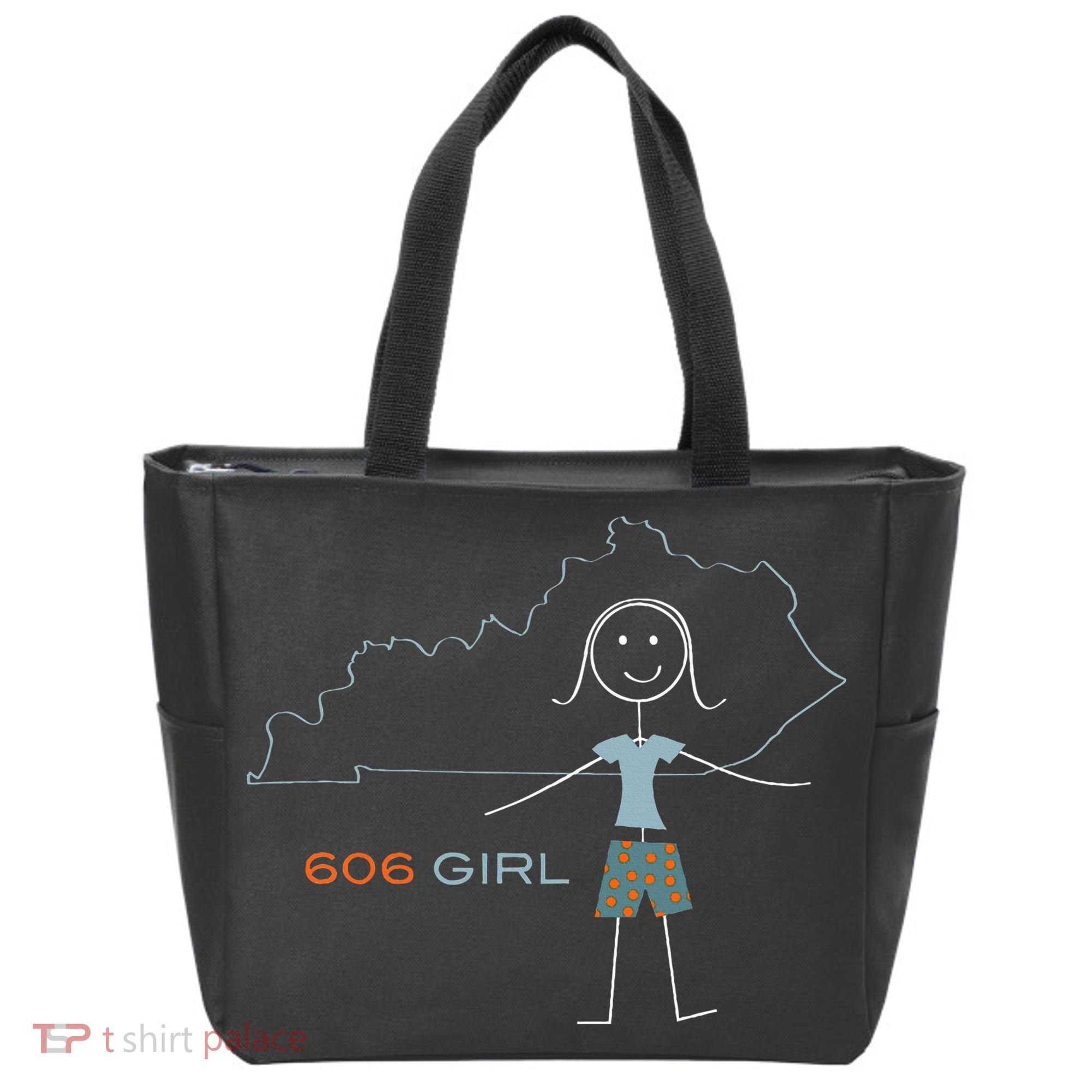 Funny Wos 606 Area Code Ky Kentucky Souvenir Tote Bag