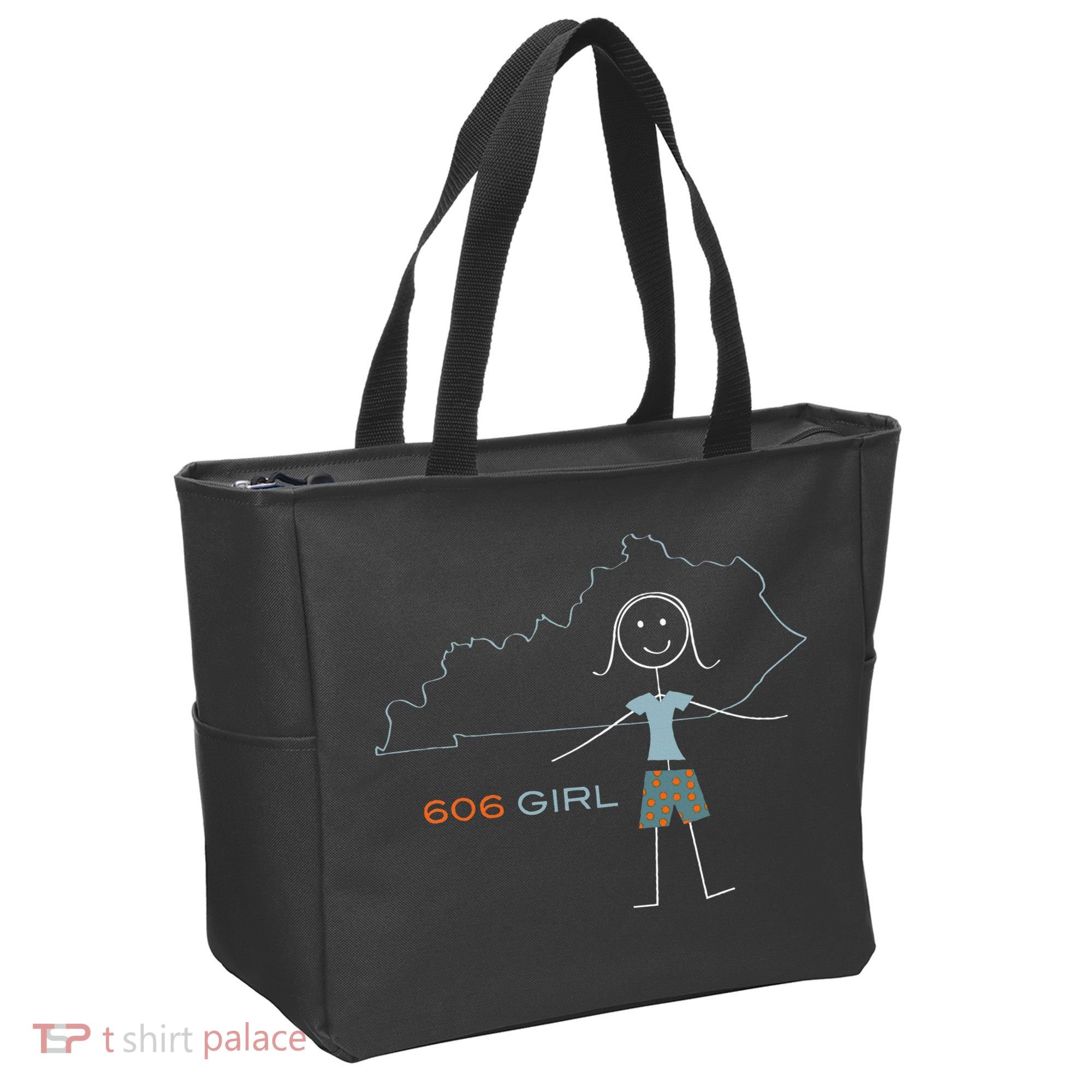 Funny Wos 606 Area Code Ky Kentucky Souvenir Tote Bag