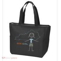 Funny Wos 606 Area Code Ky Kentucky Souvenir Tote Bag thumb 3