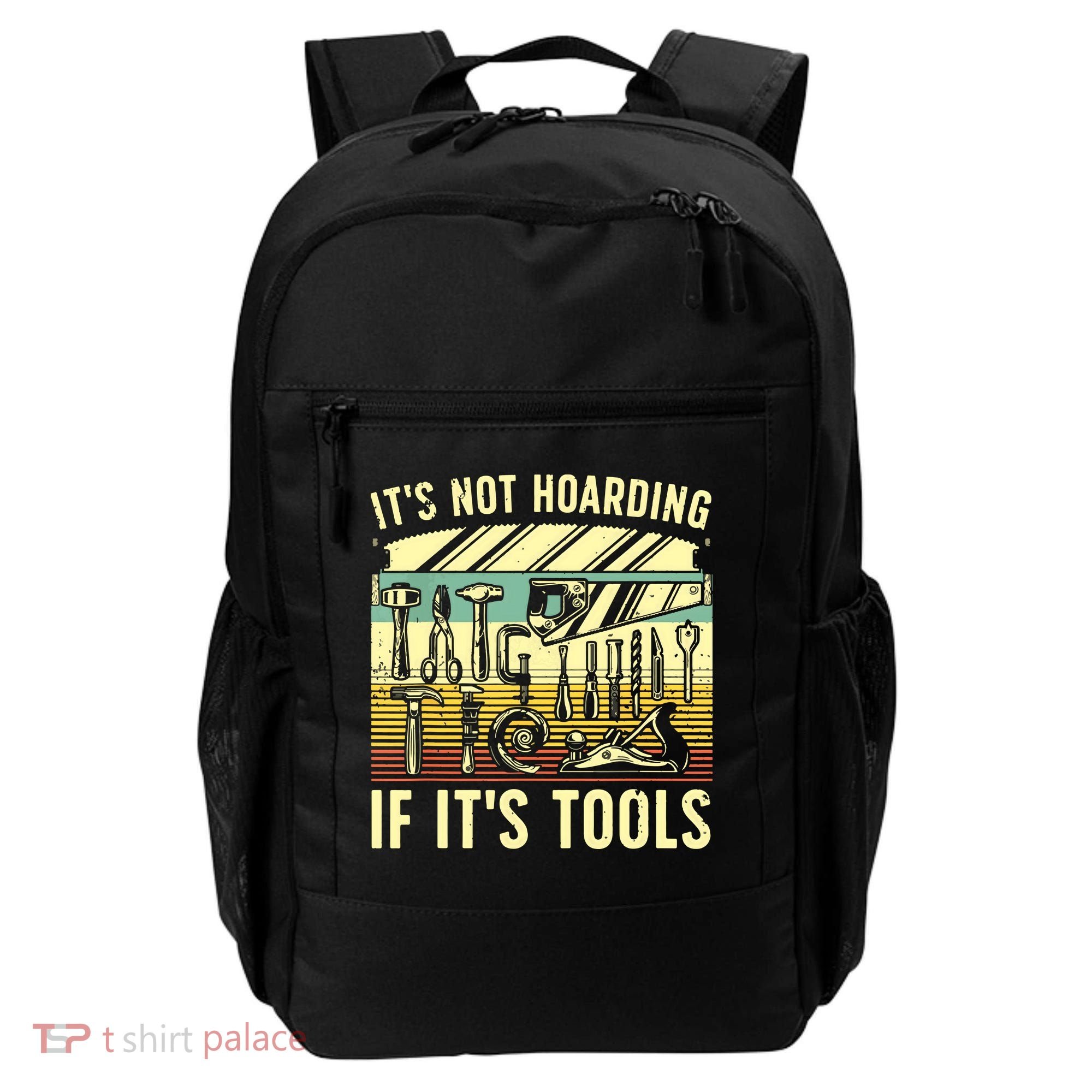 Funny Woodworker Art For Men Carpenter Wood Working Tools Backpack
