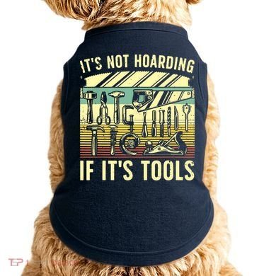 Funny Woodworker Art For Men Carpenter Wood Working Tools Doggie Tank