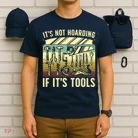 Funny Woodworker Art For Men Carpenter Wood Working Tools T-Shirt thumb 6