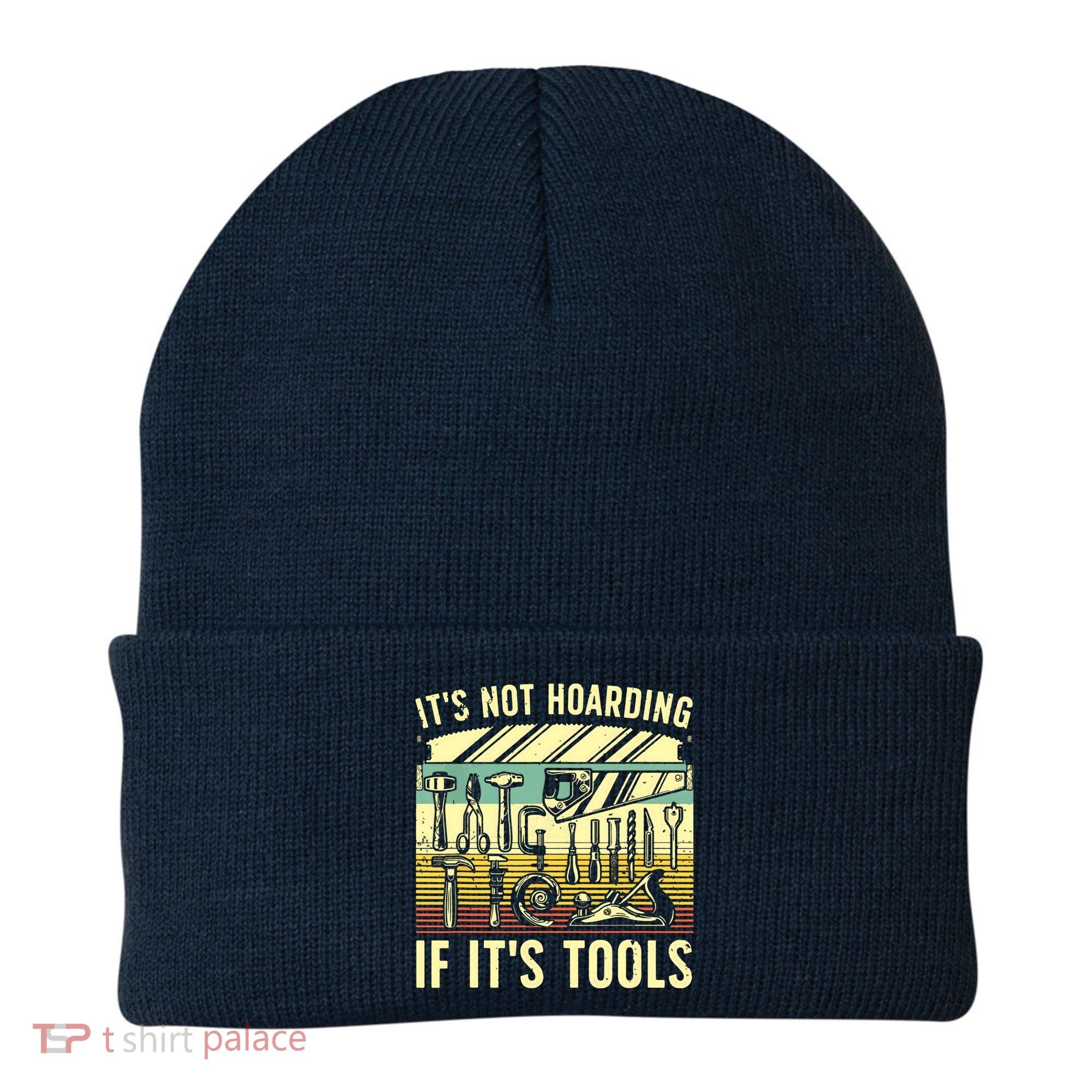 Funny Woodworker Art For Men Carpenter Wood Working Tools Beanie