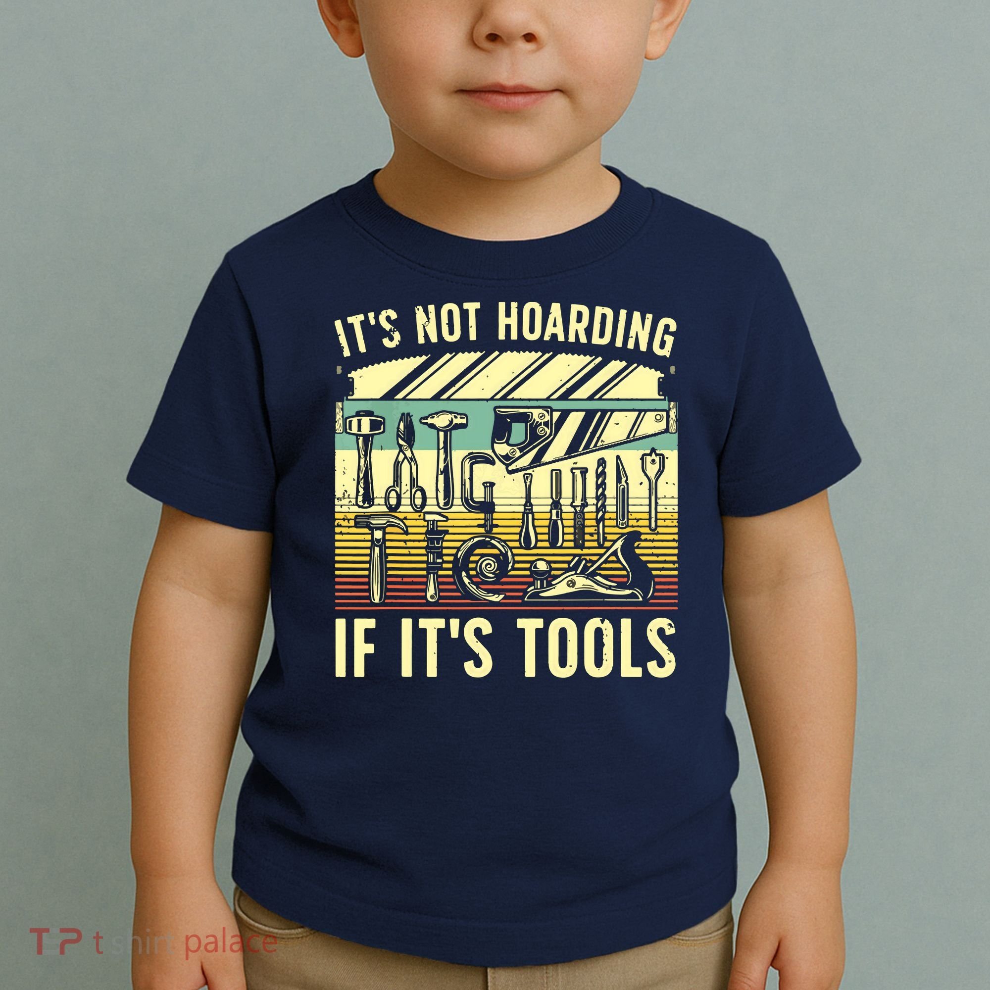 Funny Woodworker Art For Men Carpenter Wood Working Tools Toddler T-Shirt