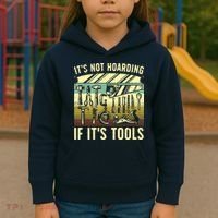 Funny Woodworker Art For Men Carpenter Wood Working Tools Kids Hoodie thumb 3