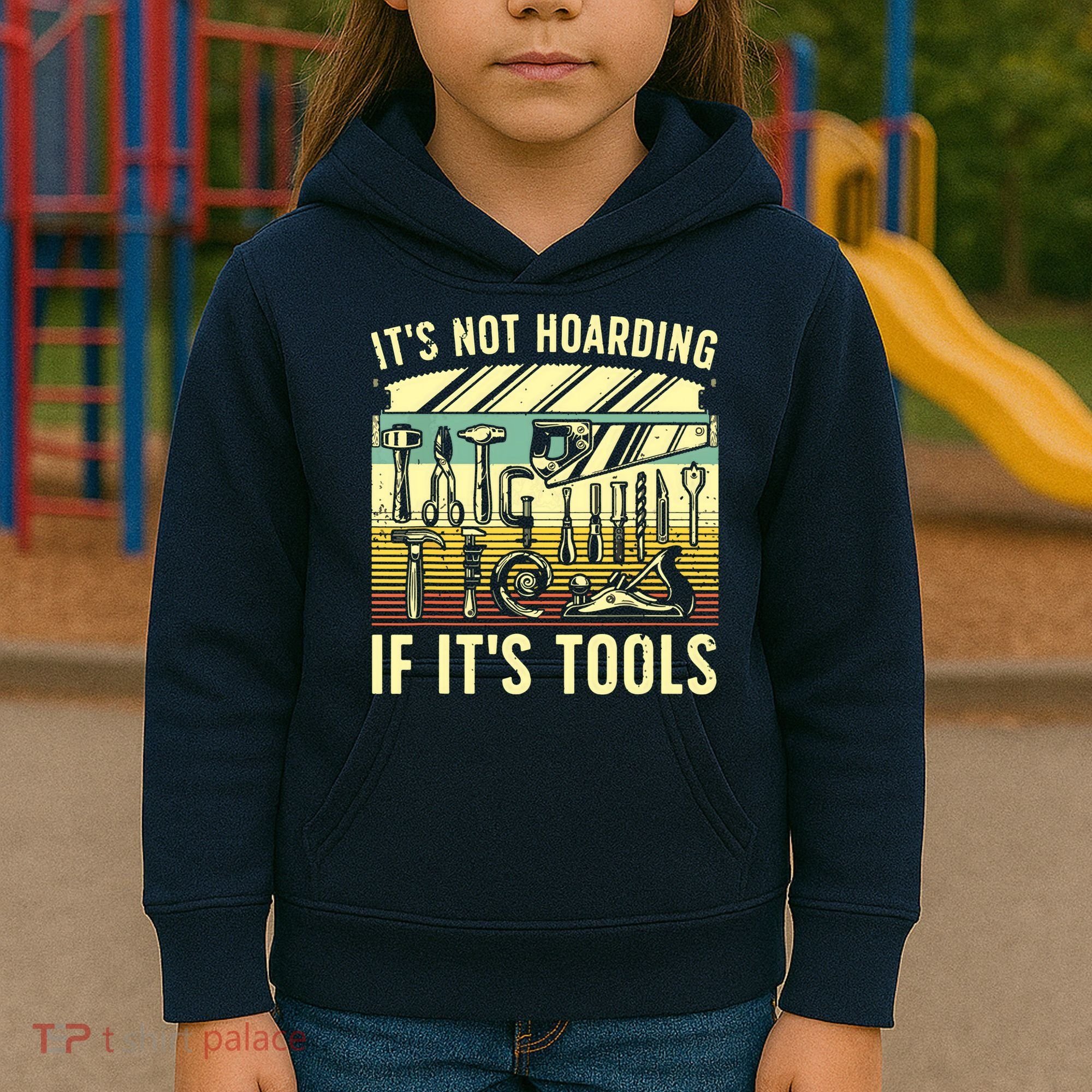 Funny Woodworker Art For Men Carpenter Wood Working Tools Kids Hoodie