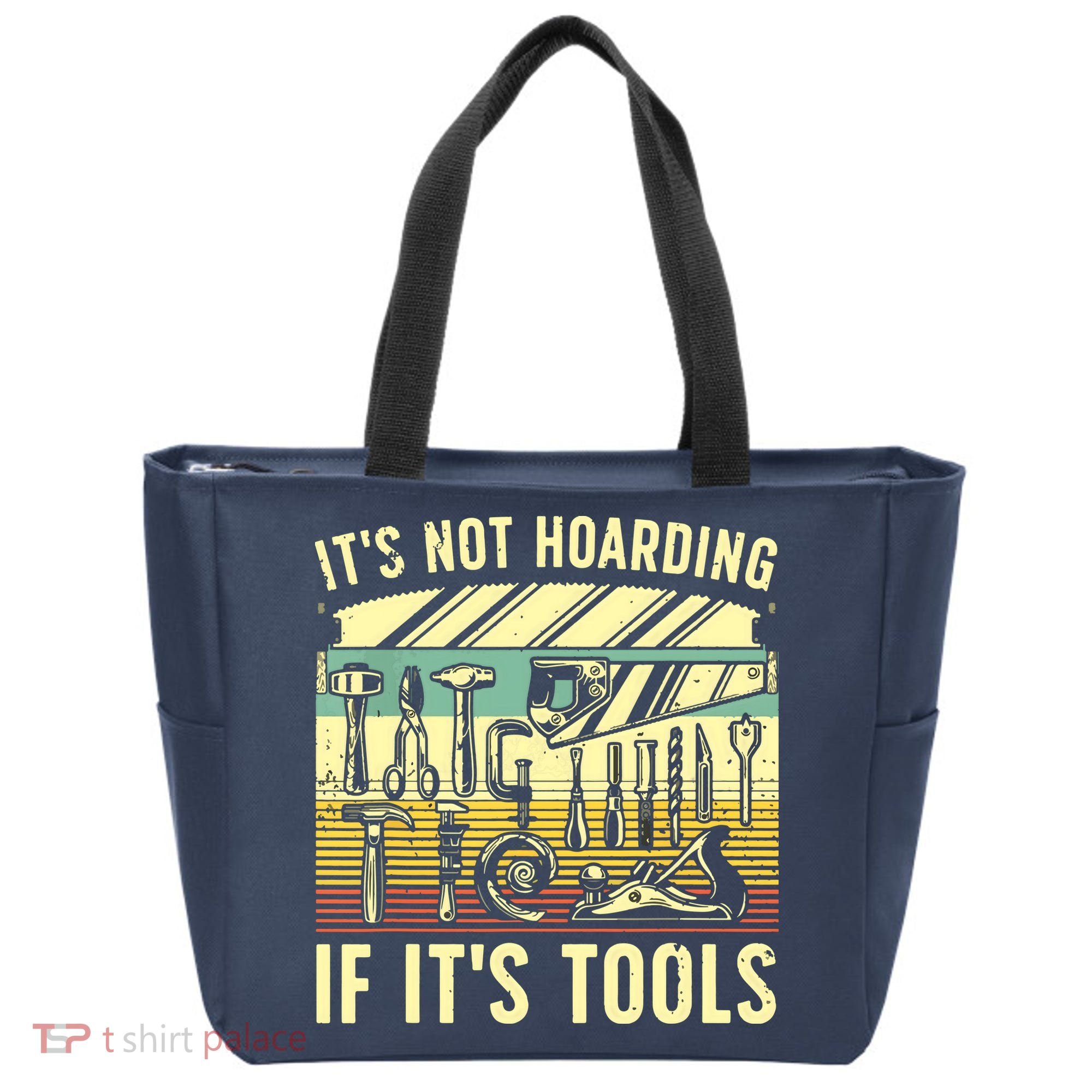 Funny Woodworker Art For Men Carpenter Wood Working Tools Tote Bag
