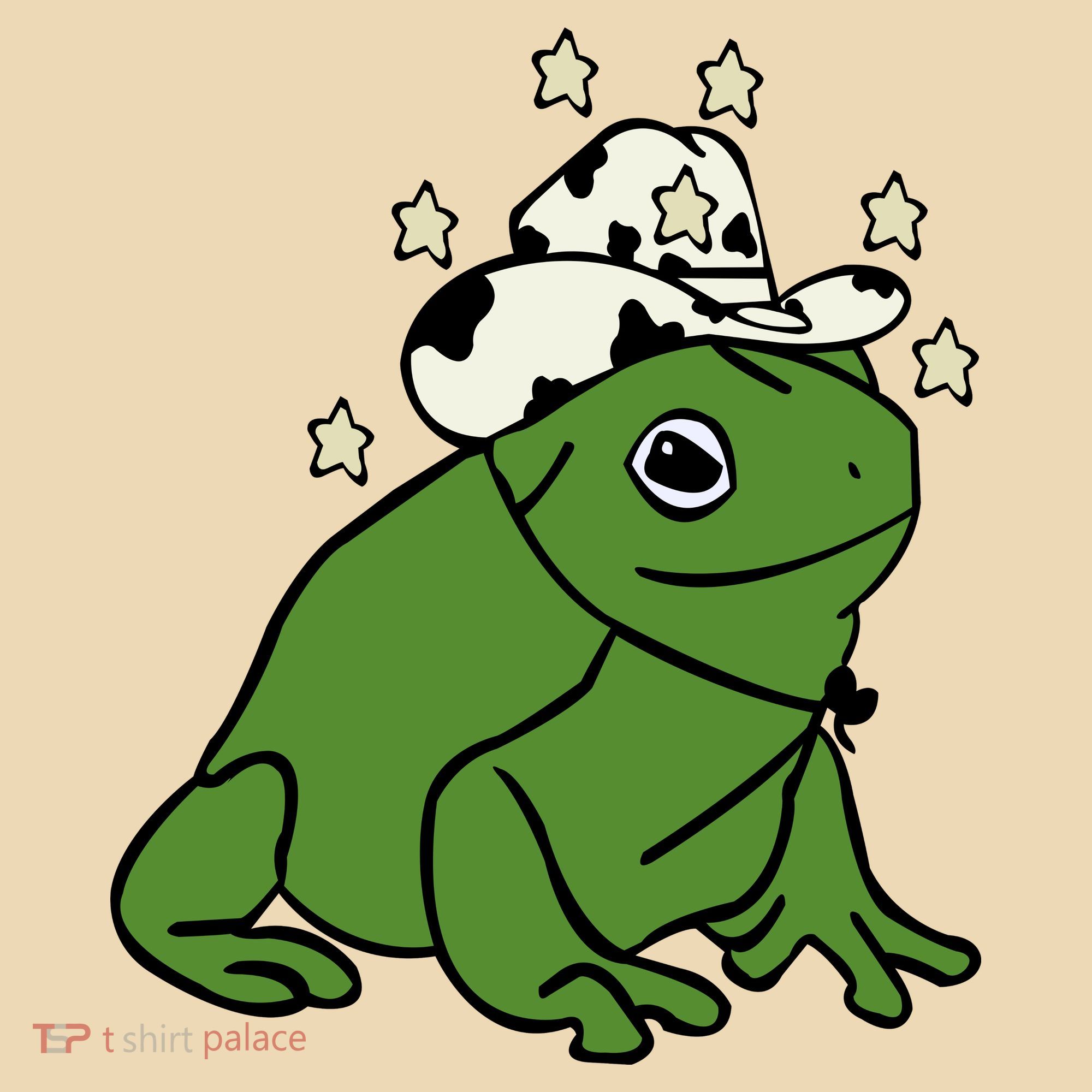 Frog With A Cowboy Hat Tote Bag