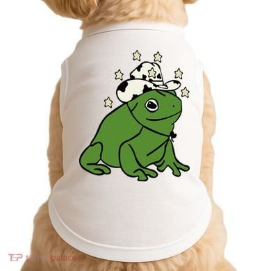 Frog With A Cowboy Hat Doggie Tank