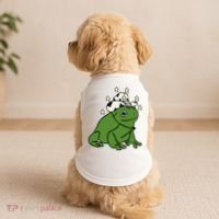Frog With A Cowboy Hat Doggie Tank thumb 2