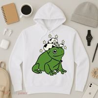 Frog With A Cowboy Hat Hoodie thumb 3