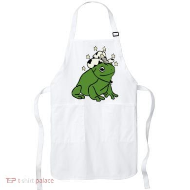 Frog With A Cowboy Hat Apron