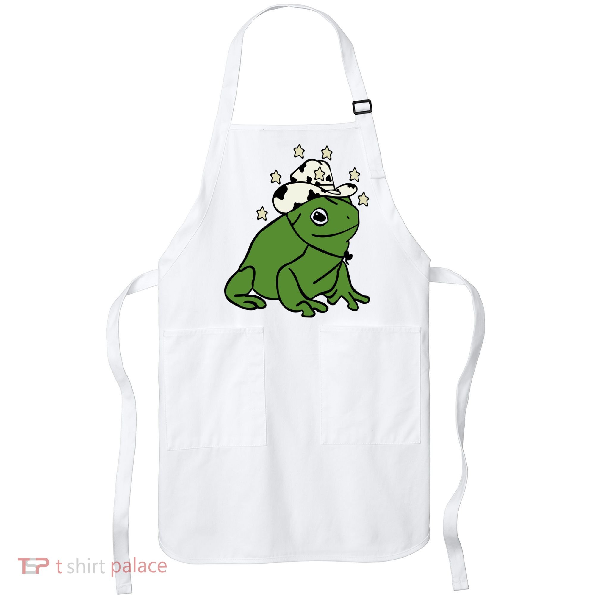 Frog With A Cowboy Hat Apron
