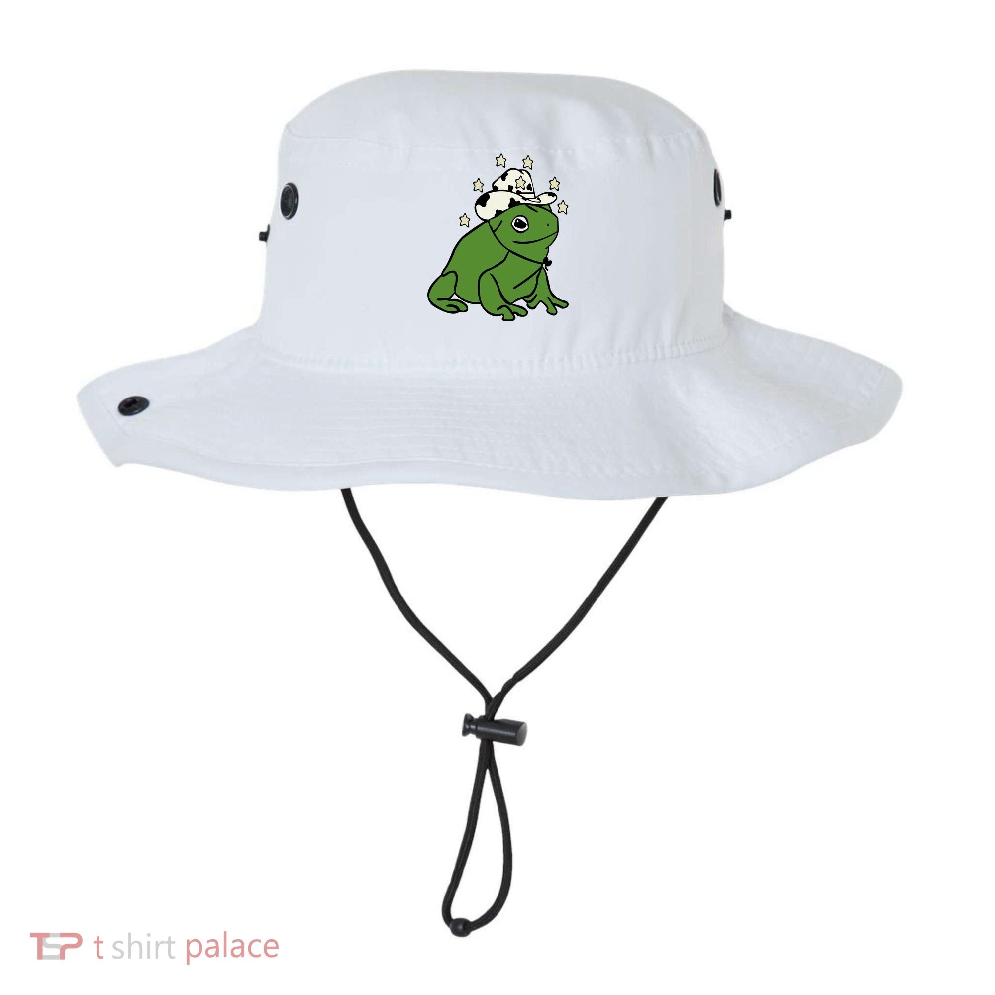 Frog With A Cowboy Hat Bucket Hat