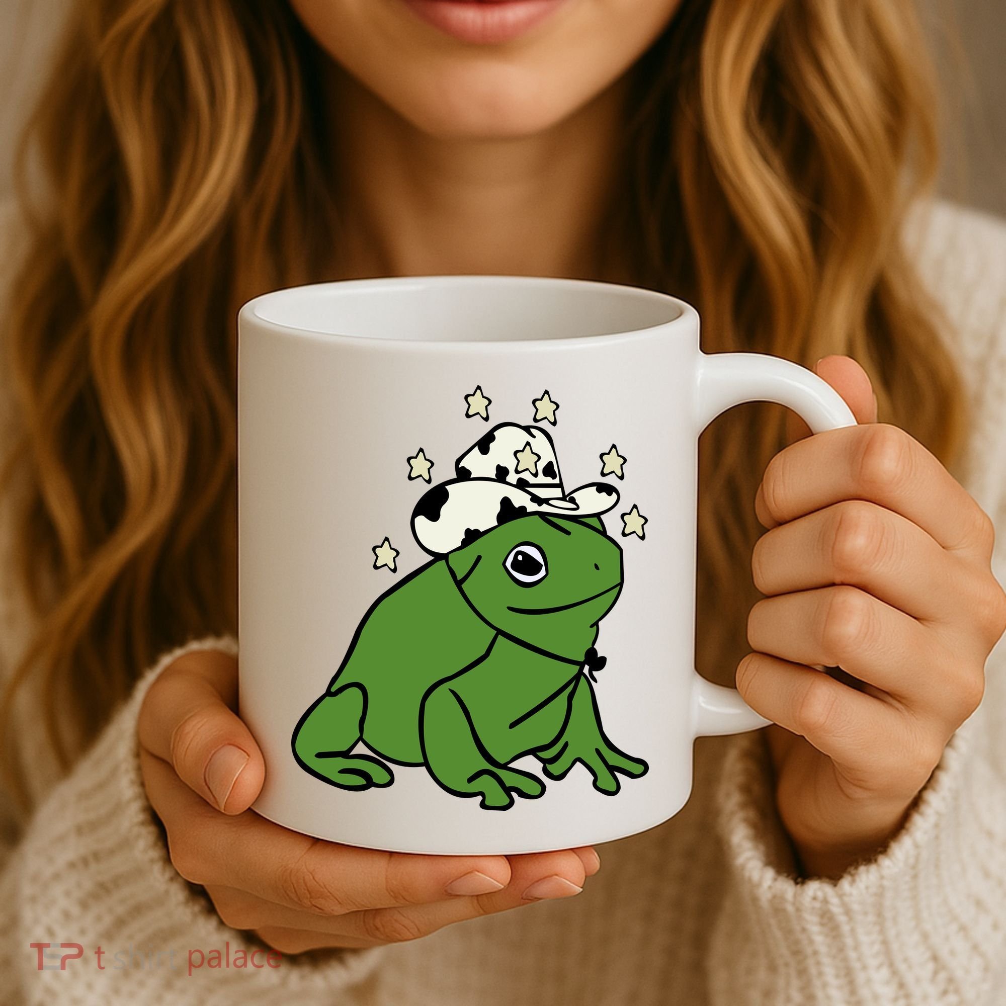 Frog With A Cowboy Hat Coffee Mug