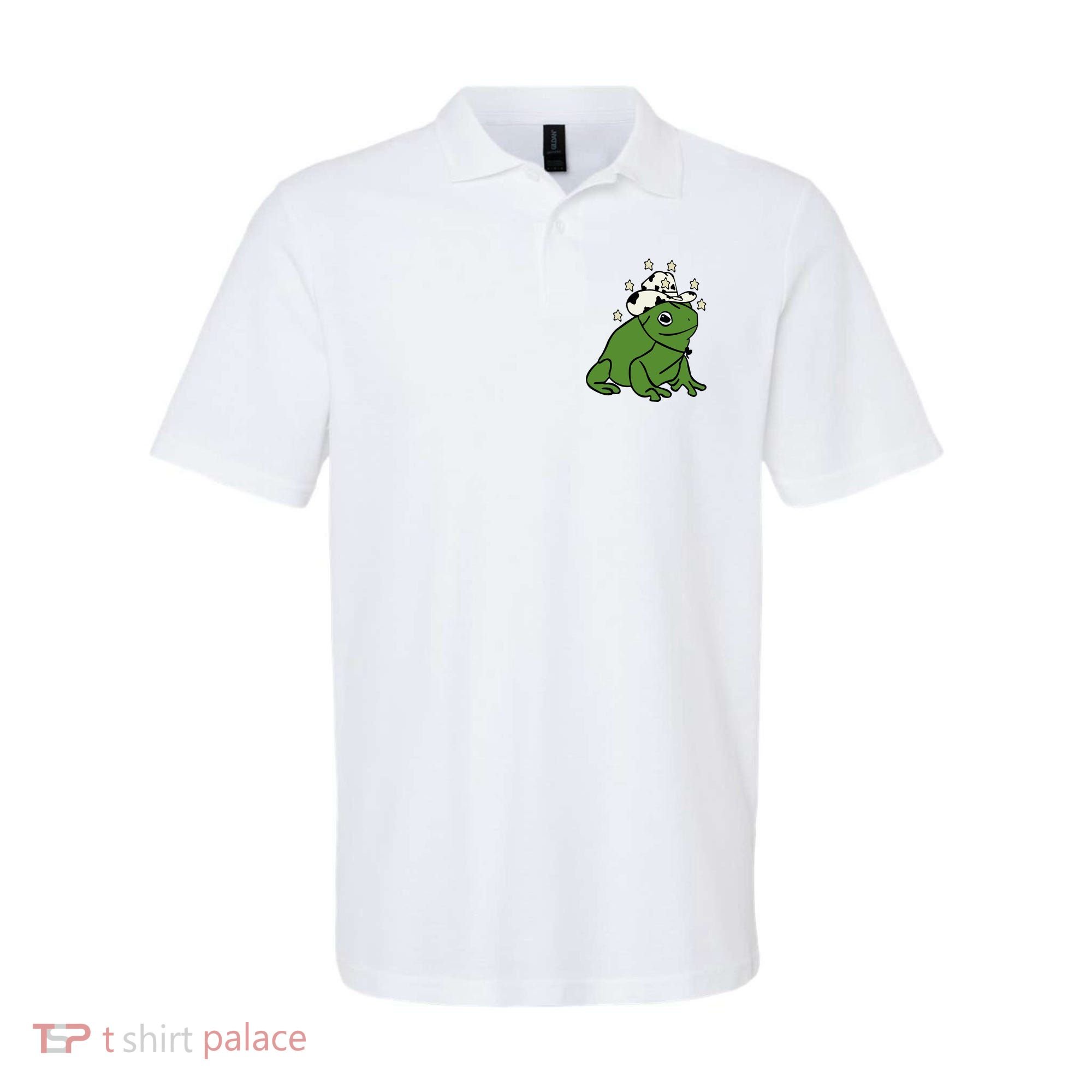 Frog With A Cowboy Hat Polo