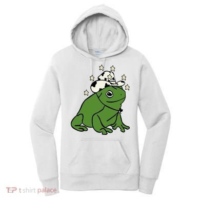 Frog With A Cowboy Hat Women's Hoodie