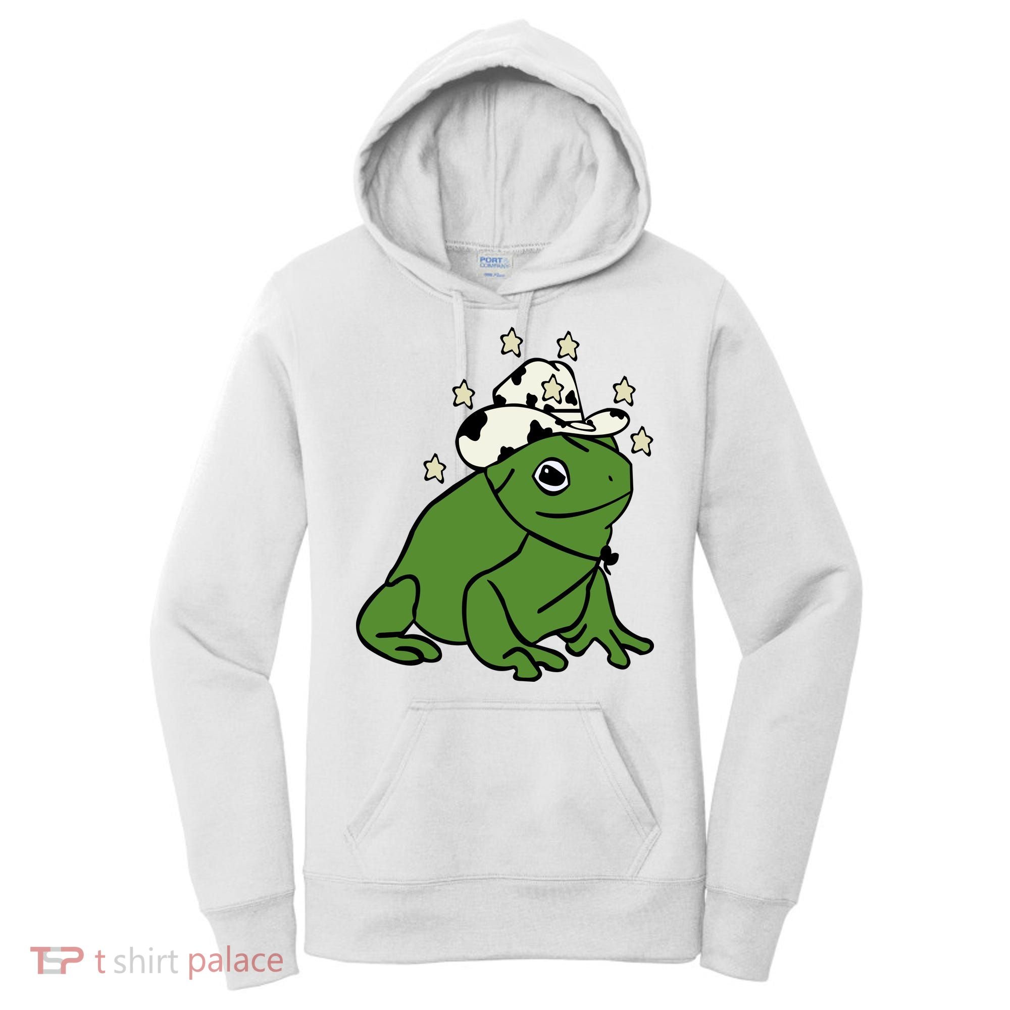 Frog With A Cowboy Hat Women's Hoodie