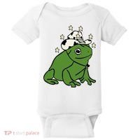 Frog With A Cowboy Hat Baby Bodysuit thumb 0