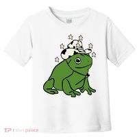 Frog With A Cowboy Hat Toddler T-Shirt thumb 0