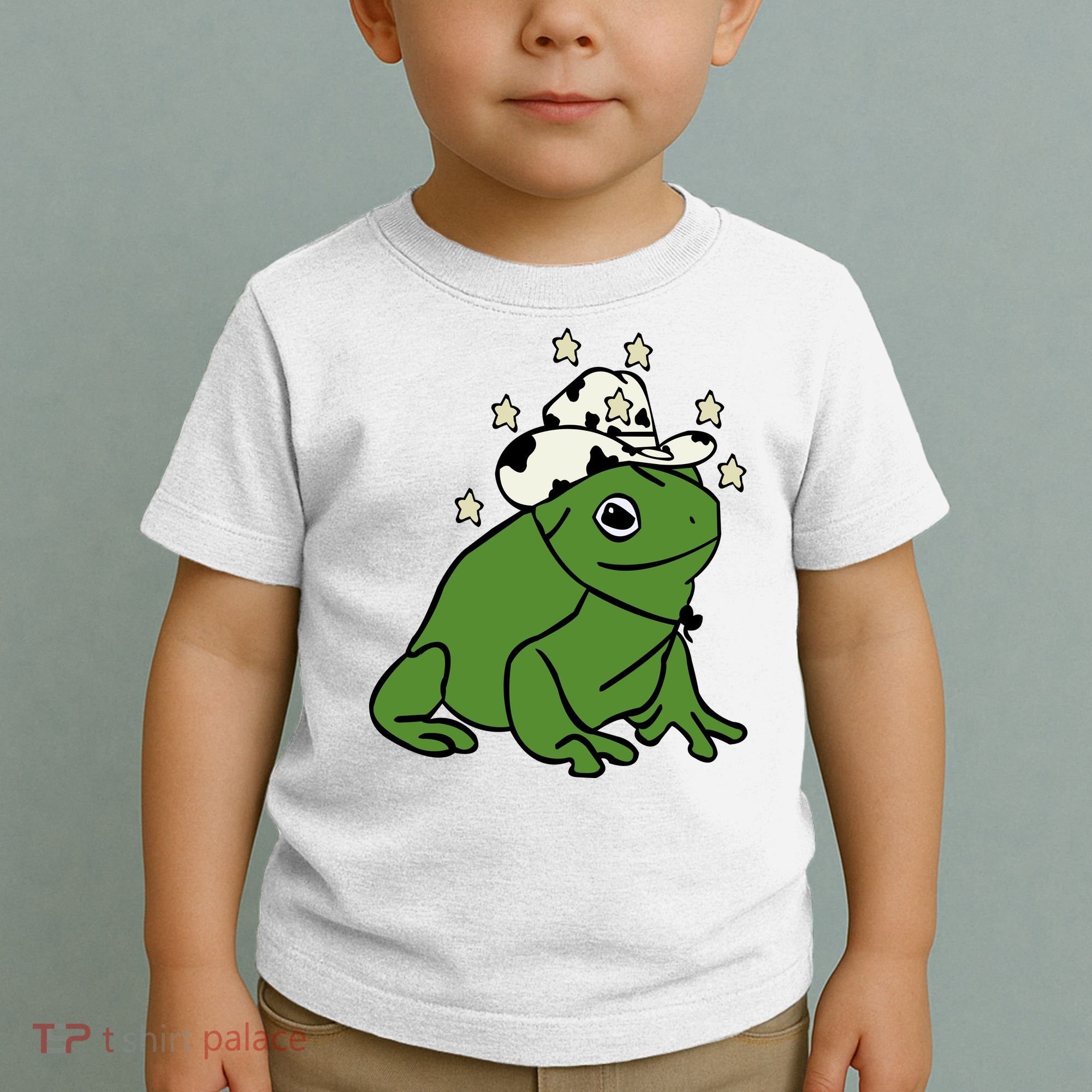 Frog With A Cowboy Hat Toddler T-Shirt