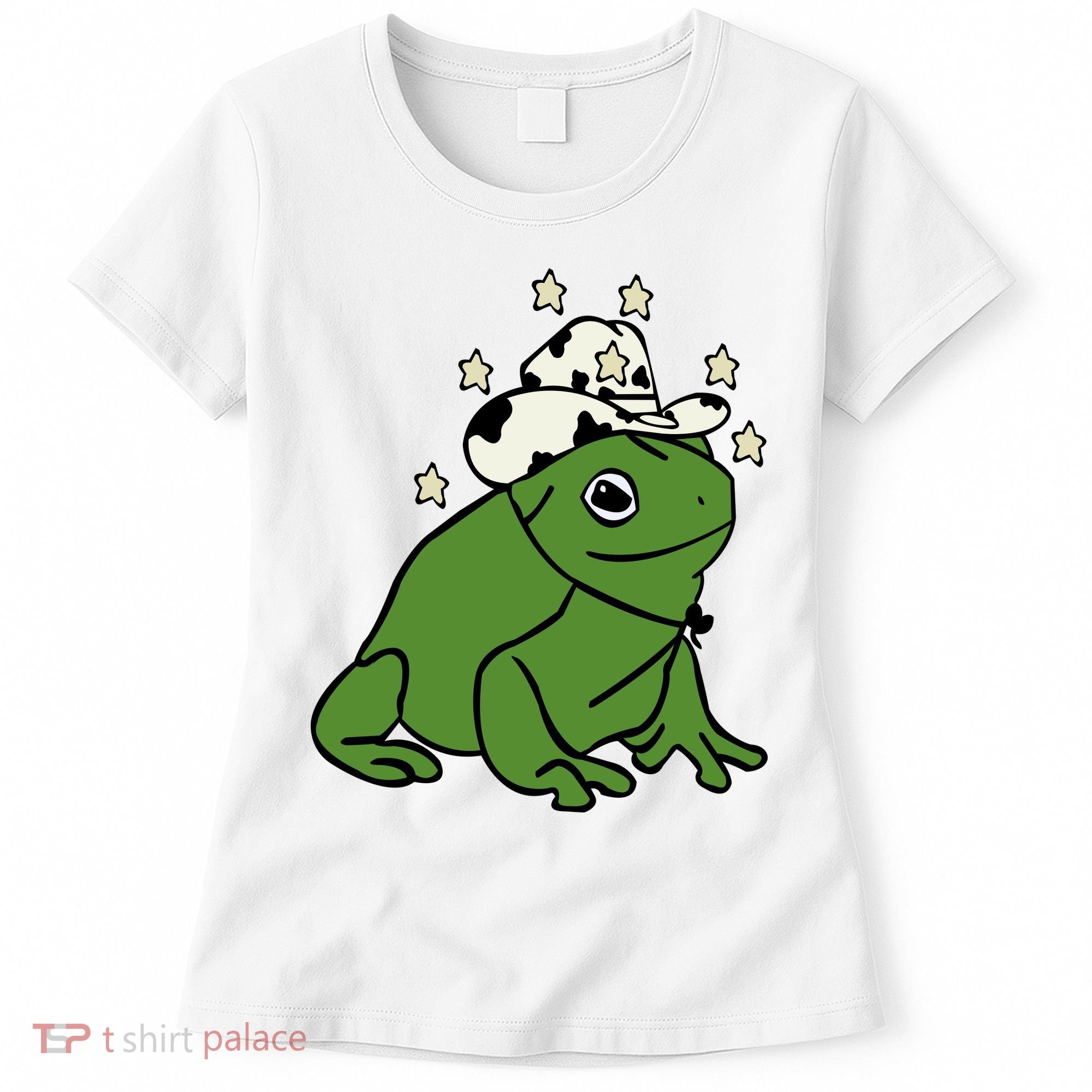 Frog With A Cowboy Hat Women's T-Shirt