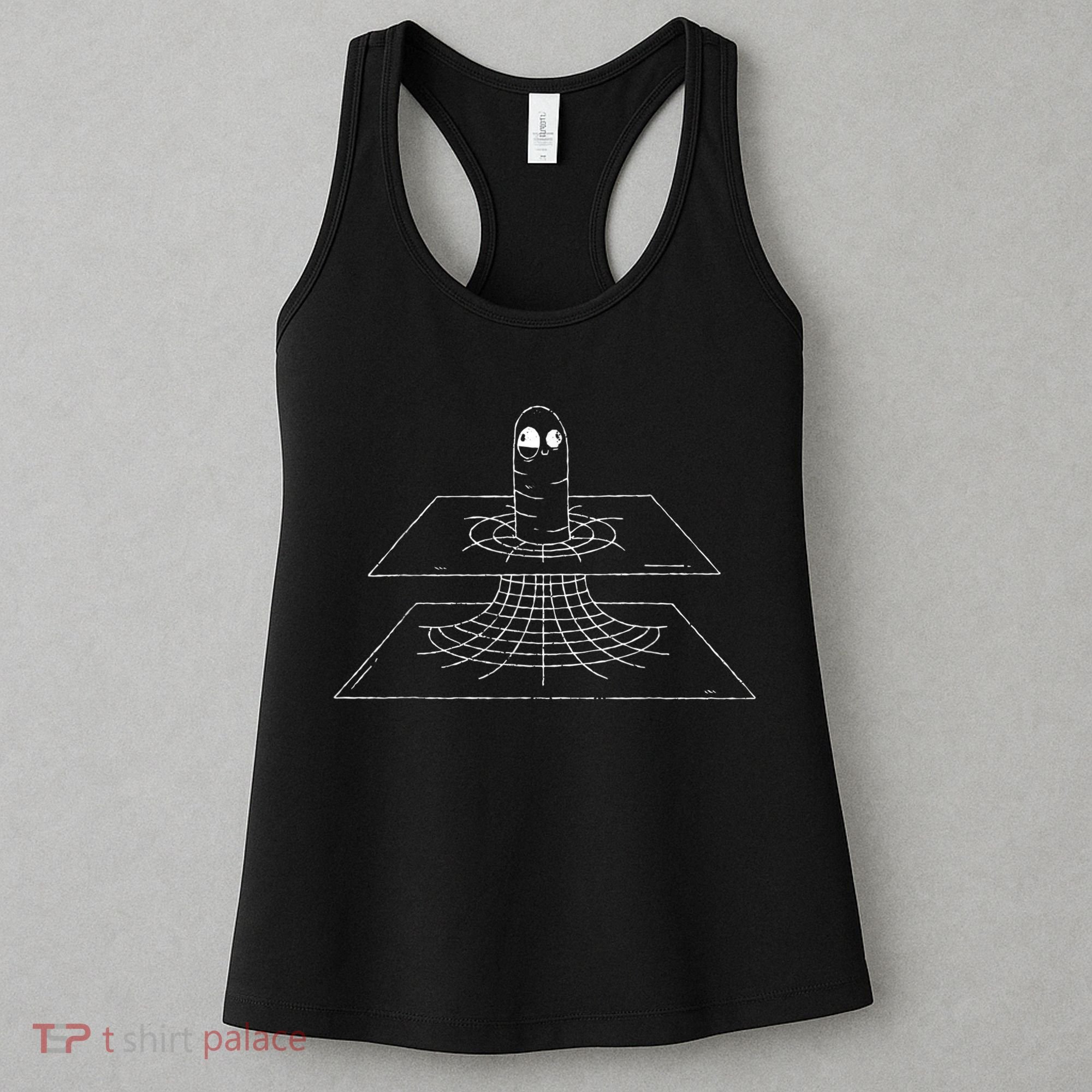 Funny Wormhole Astrophysics Physics Nerd Physicist Gift Women's Tank Top