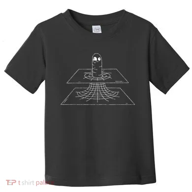 Funny Wormhole Astrophysics Physics Nerd Physicist Gift Toddler T-Shirt