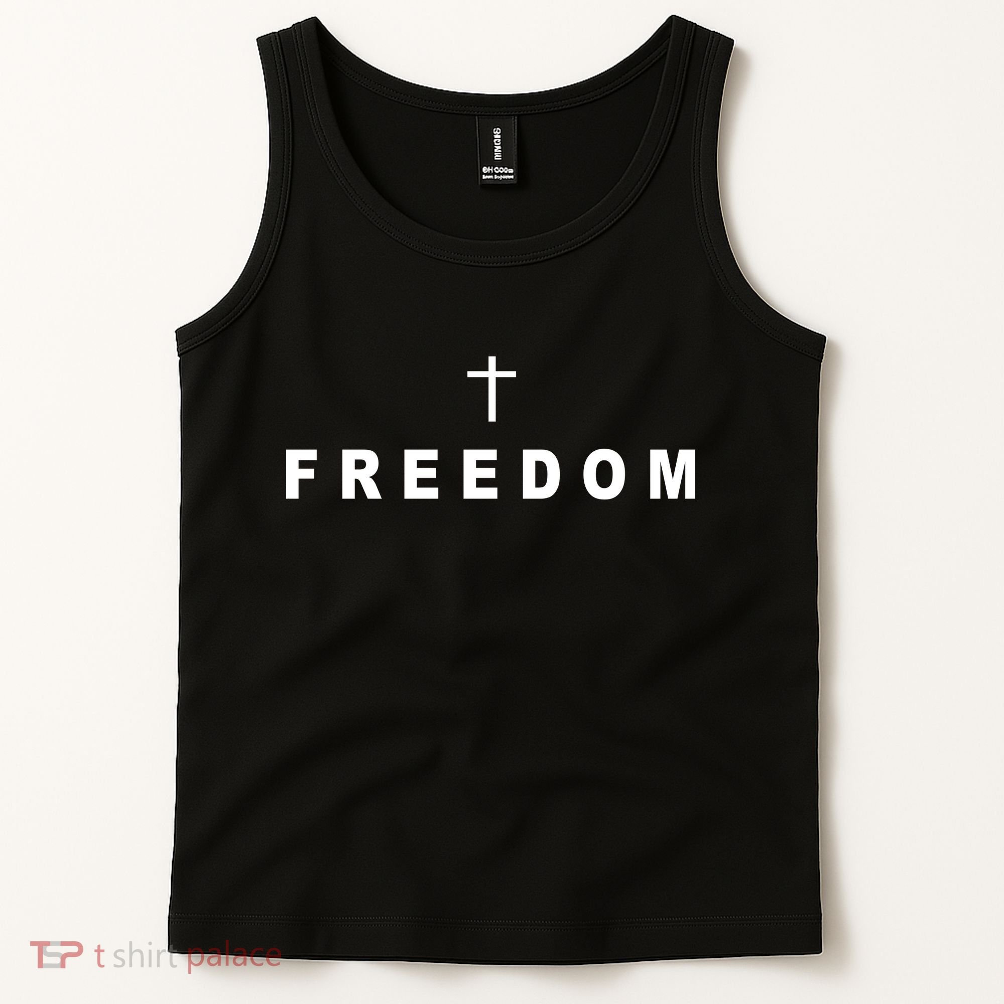 Freedom With A Cross Tank Top