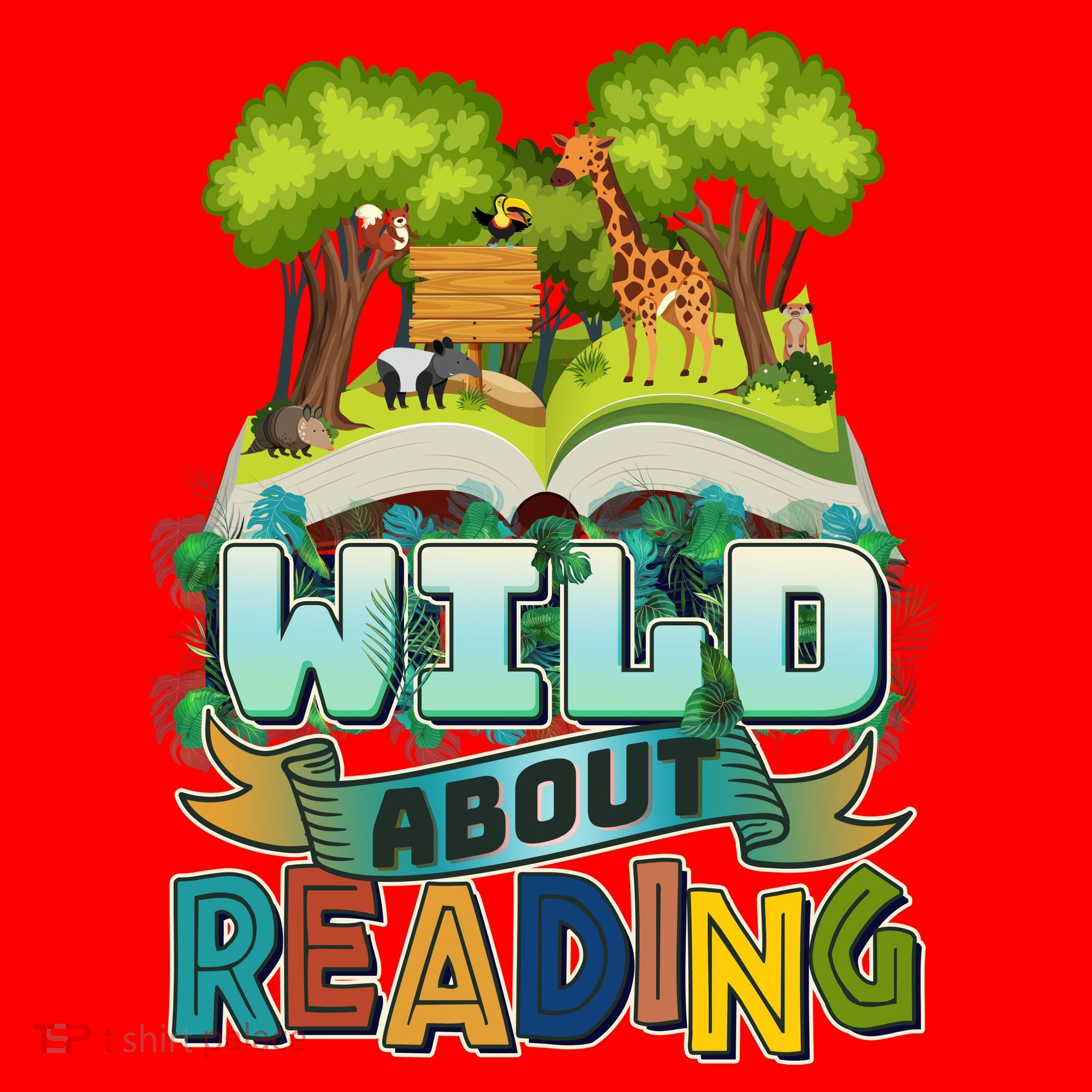 Funny Wild About Reading Book Lover Reading Fan Santa Hat