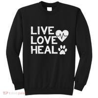 Funny Women And Veterinarian Tech Appreciation Gift Sweatshirt thumb 0
