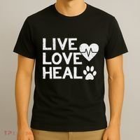 Funny Women And Veterinarian Tech Appreciation Gift T-Shirt thumb 3