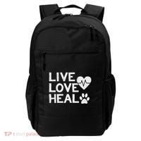 Funny Women And Veterinarian Tech Appreciation Gift Backpack thumb 0