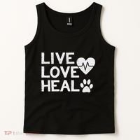 Funny Women And Veterinarian Tech Appreciation Gift Tank Top thumb 2